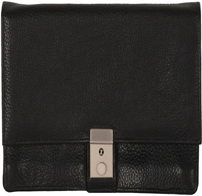 

Leatherman Men & Women Formal Black Genuine Leather Sling Bag