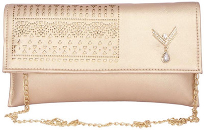 

Aliado Women Casual Orange Leatherette Sling Bag