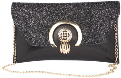 

Aliado Women Casual Black Leatherette Sling Bag