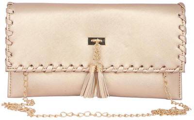 

Aliado Women Casual Orange Leatherette Sling Bag