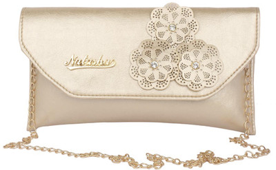 

Aliado Women Casual Gold Leatherette Sling Bag