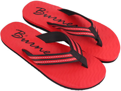 

BURNER Mens Flip Flops, Red