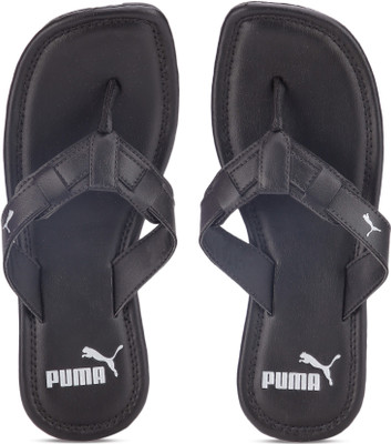 

Puma Weave DP Flip Flops, Black-puma silver