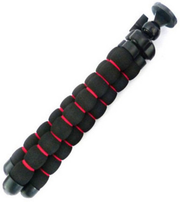 

True Store Octopus Gorilla Soft (6 Inch ) Flexible For Digital Camera Video Camcorder Stand Medium A10 Tripod(Red, Black, Supports Up to 500 g)