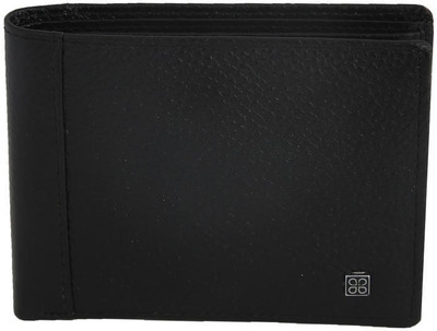 

Addons Men Black Genuine Leather Wallet(3 Card Slots)