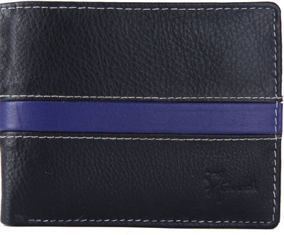 

Hawai Men Black Genuine Leather Wallet(4 Card Slots)
