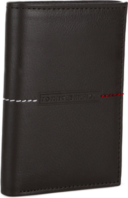 

Tommy Hilfiger Men Brown Genuine Leather Wallet(3 Card Slots)