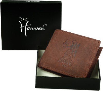 

Hawai Men Tan Genuine Leather Wallet(5 Card Slots)