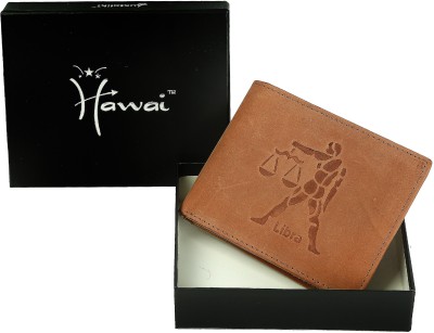 

Hawai Men Tan Genuine Leather Wallet(8 Card Slots)