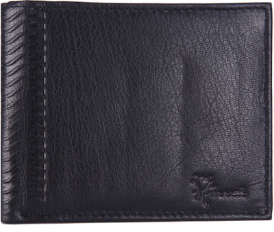 

Hawai Men Black Genuine Leather Wallet(6 Card Slots)