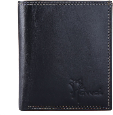 

Hawai Men Black Genuine Leather Wallet(8 Card Slots)