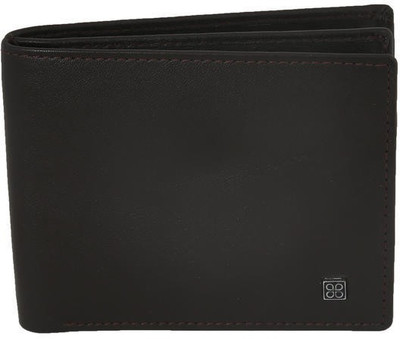

Addons Men Black Genuine Leather Wallet(3 Card Slots), Brown