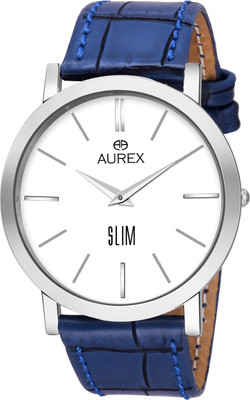 Aurex AWESOME WHITE DIAL BOY'S Analog Watch  - For Men