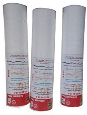 

Hi-Tech Replaceable water filter kit without membrane Solid Filter Cartridge(0.9, Pack of 3)