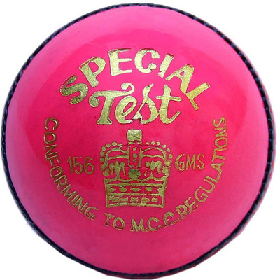 

QUINERGYS ® Special Test Pink Leather (4) Four Cut Piece Training/Practice Cricket Ball Cricket Leather Ball(Pack of 1, Pink)