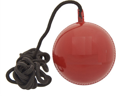 QUINERGYS ™ Approver & Certified Hanging cricket Ball Cricket Leather Ball(Pack of 1, Red), Burgundy