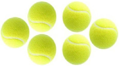 

QUINERGYS ® Cricket Plus Light Weight Cricket Ball Pack of 6 (Yellow) Cricket Tennis Ball(Pack of 6, Yellow), Yellow-type-009