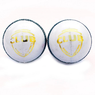 

QUINERGYS ® Cricket ball instinct Super league Cricket Ball Cricket Leather Ball(Pack of 2, White)