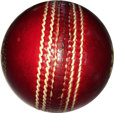 

QUINERGYS ® Super A++ Quality Waterproofed Qvu Premier White 5.5oz Cricket Ball (Professional Grade)YorkerHand- Seamed Cricket Leather Ball(Pack of 1, Red)