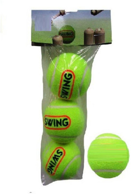 

QUINERGYS ® Soft Pro Tennis Balls Cricket Tennis Ball(Pack of 3, Yellow), Yellow-type-021