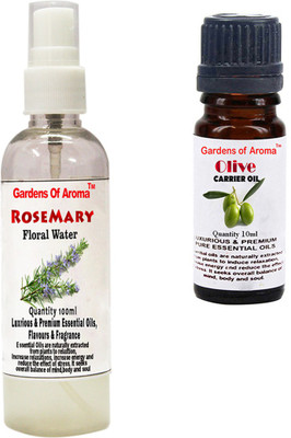 

Gardens Of Aroma Rosemary Floral Water And Olive Essential Oil(110 ml)