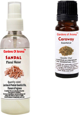 

Gardens Of Aroma Sandal Floral Water And Caraway Essential Oil(110 ml)