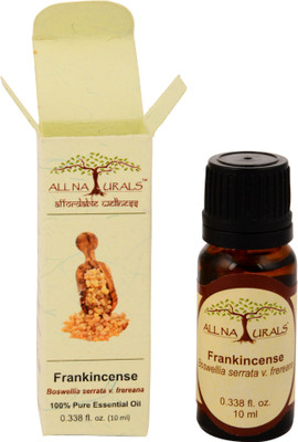 

All Naturals Frankincense Essential Oil 100% Pure Undiluted Therapeutic Grade for Wrinkles, Anti-aging, Spirituality & Positive Energy (10ml)(10 ml)