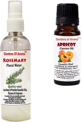 

Gardens Of Aroma Rosemary Floral Water And Apricot Essential Oil(110 ml)