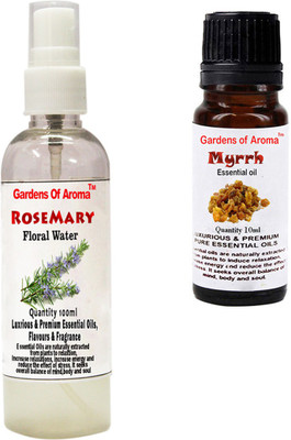 

Gardens Of Aroma Rosemary Floral Water And Myrrh Essential Oil(110 ml)