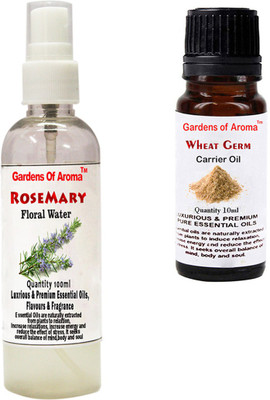 

Gardens Of Aroma Rosemary Floral Water And Wheatgerm Essential Oil(110 ml)