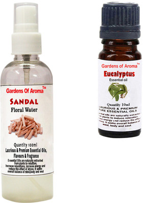 

Gardens Of Aroma Sandal Floral Water And Eucalyptus Essential Oil(110 ml)