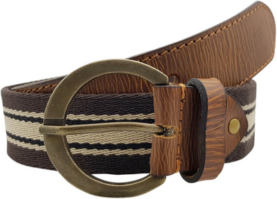 

Baluchi Men Casual Brown Canvas Belt