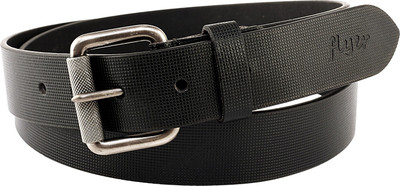 

Flyer Men Formal Black Genuine Leather Belt