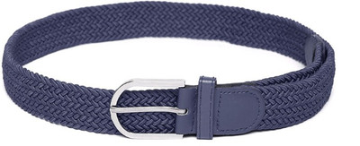 

Blueberry Men Blue Nylon Belt