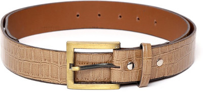

Blueberry Men Brown Artificial Leather Belt