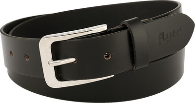 

Flyer Men Formal Black Genuine Leather Belt