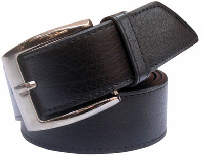 

Cyclone Men Casual Black Artificial Leather Belt