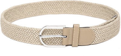 

Blueberry Men Beige Nylon Belt