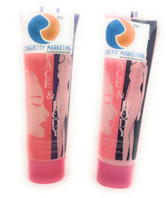 

CYBERCITY MARKETING Face & Body Cleansing Scrub Gel (Pack Of 2x100ml)(100 ml)
