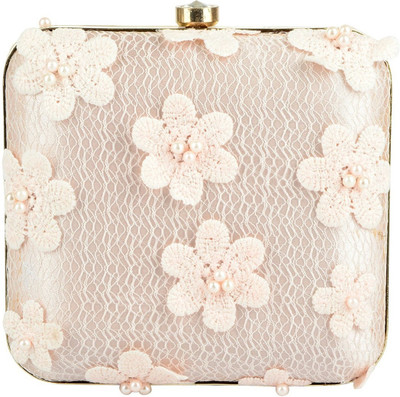 

TOOBA HANDICRAFT Casual Pink Clutch