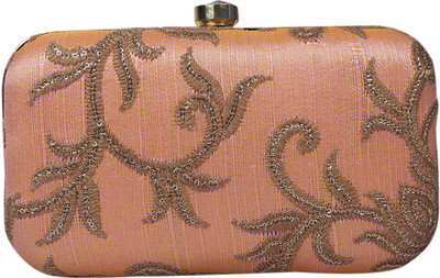 

Anekaant Party Beige Clutch