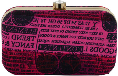 

TOOBA HANDICRAFT Casual Multicolor Clutch