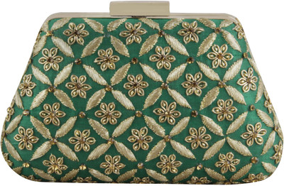

The Purple Sack Party Green Clutch