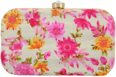 

Tooba Handicraft Casual Multicolor Clutch