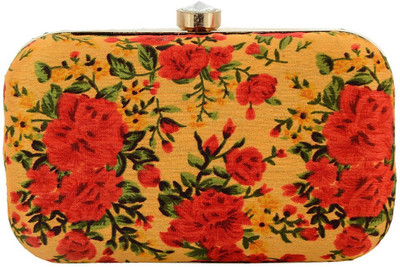 

Tooba Handicraft Casual Multicolor Clutch
