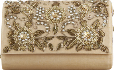 

The Purple Sack Party Gold Clutch