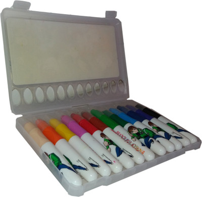 

kidoz kingdom BEN10 12 SILKY CRAYONS(Multicolor)