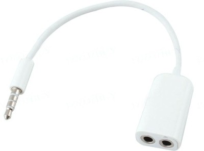 

SwipeWide AUXSPlITEr01 AUX Cable(White)