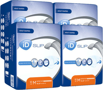 

ID Slip Adult Diapers - M(40 Pieces)