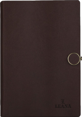 

Leana Regular Planner/Organizer(Handcrafted Gift Set, Brown)